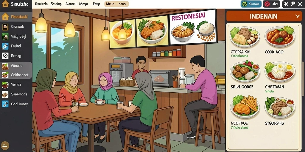 Antarmuka aplikasi yang mudah digunakan dan ramah pengguna.