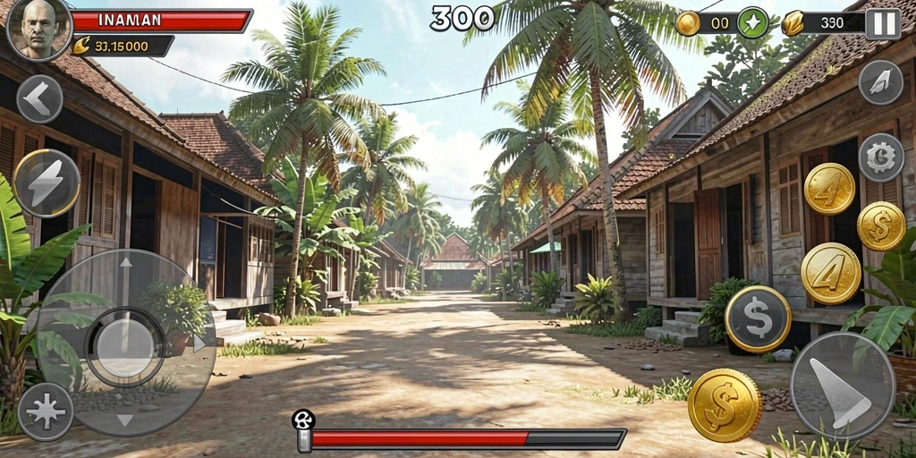 Deskripsi fitur multiplayer yang memungkinkan persaingan antar pemain.