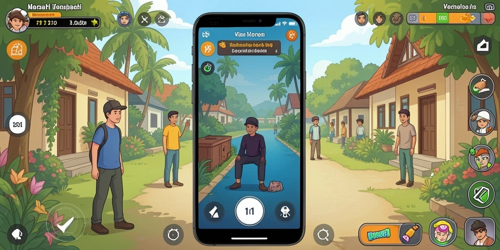 Kompetisi seru antar pemain yang membuat ketagihan.