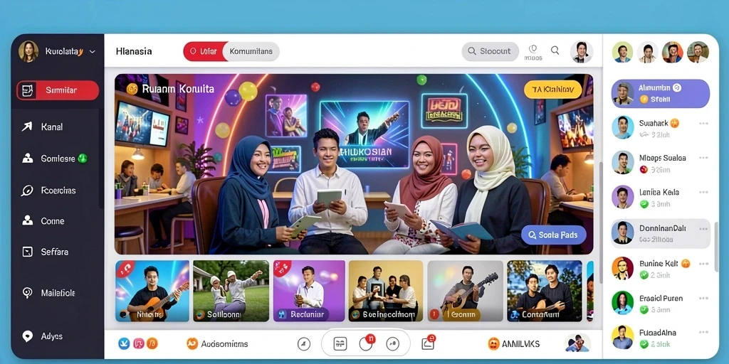 Beragam pilihan permainan menarik untuk semua pemain.