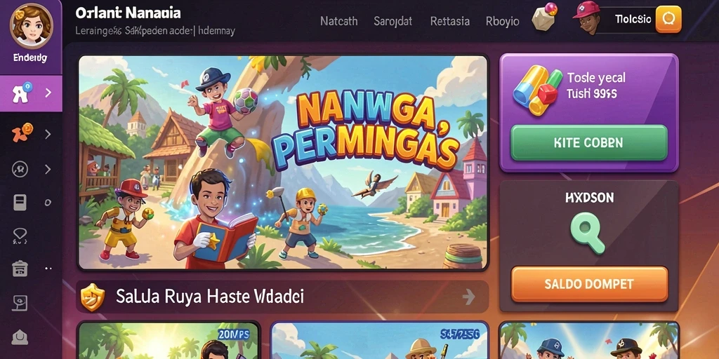 Fitur sosial yang memungkinkan interaksi dengan teman.