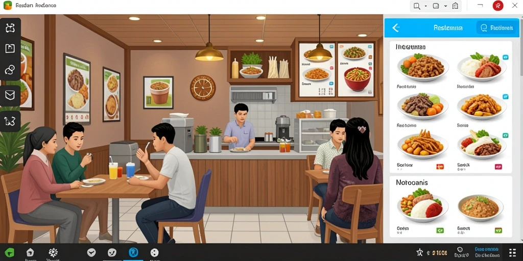 Grafis menakjubkan yang membuat permainan lebih hidup.