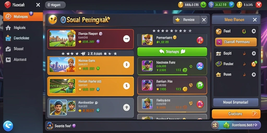 Mode multiplayer yang memungkinkan bermain bersama teman.